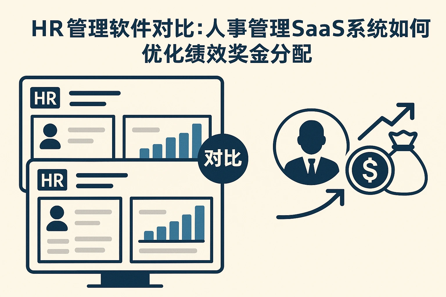 HR管理软件对比:人事管理SaaS系统如何优化绩效奖金分配