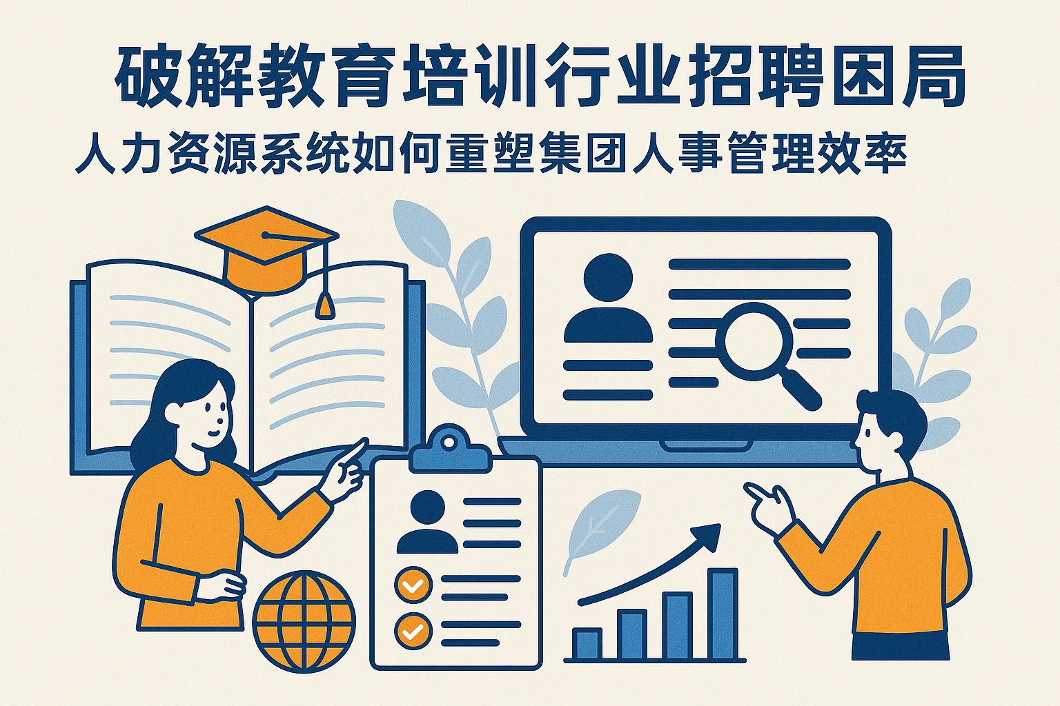 破解教育培训行业招聘困局:人力资源系统如何重塑集团人事管理效率