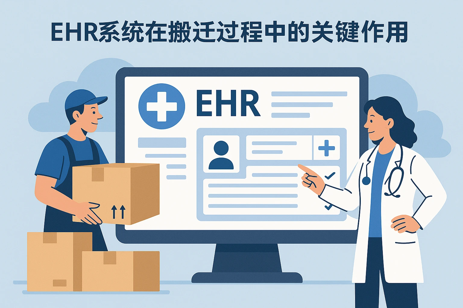 EHR系统在搬迁过程中的关键作用