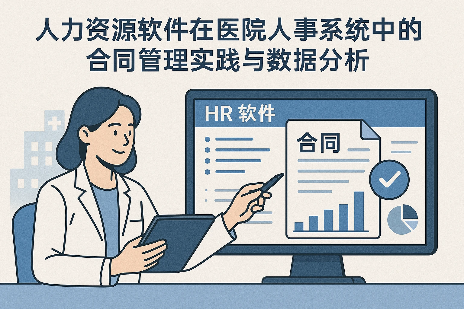人力资源软件在医院人事系统中的合同管理实践与数据分析