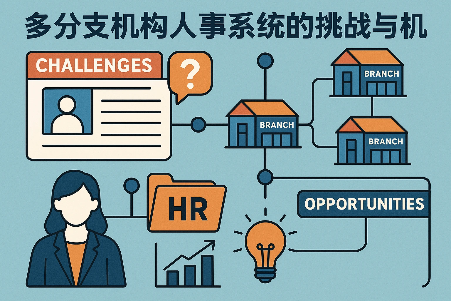 多分支机构人事系统的挑战与机遇
