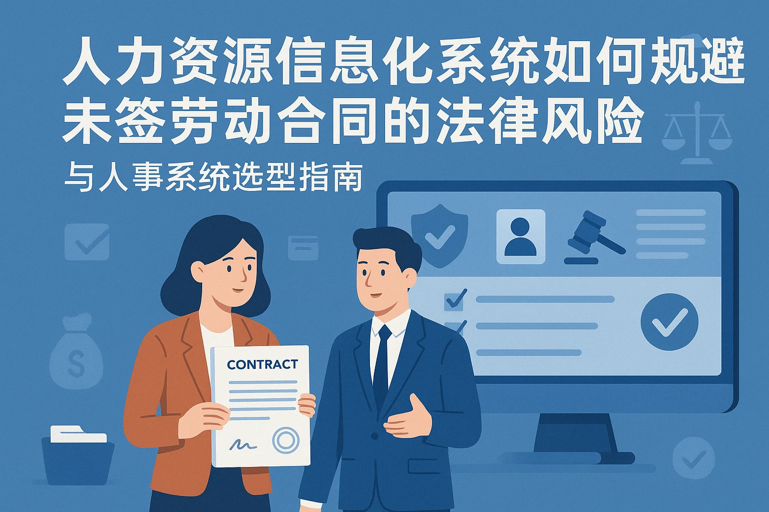 人力资源信息化系统如何规避未签劳动合同的法律风险与人事系统选型指南