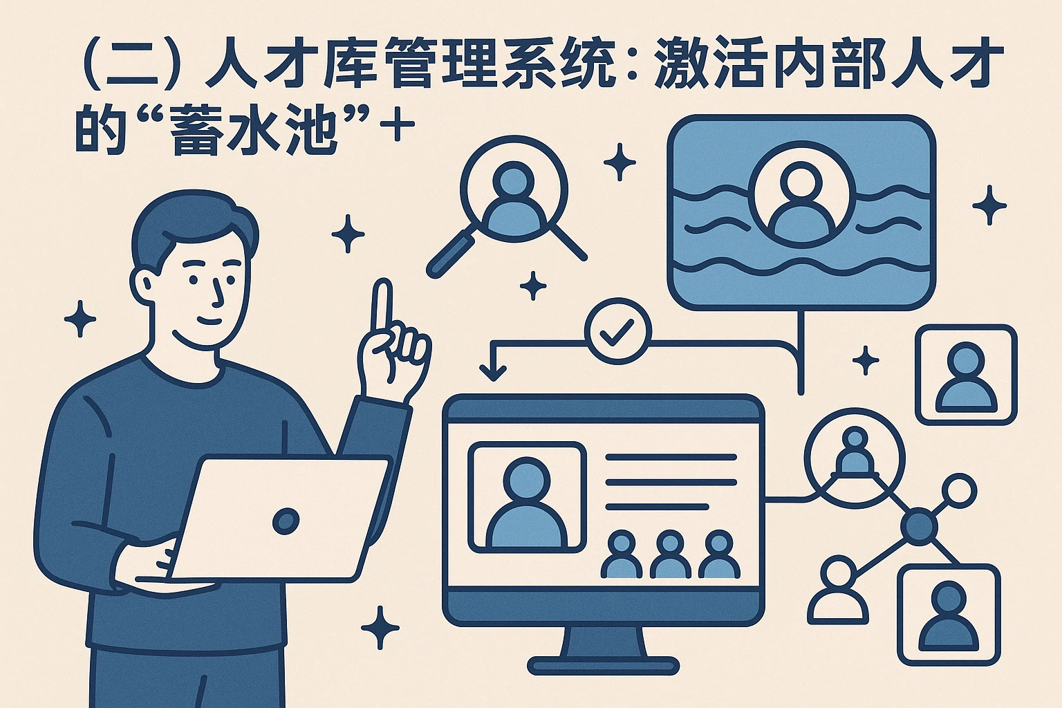 （二）人才库管理系统：激活内部人才的“蓄水池”