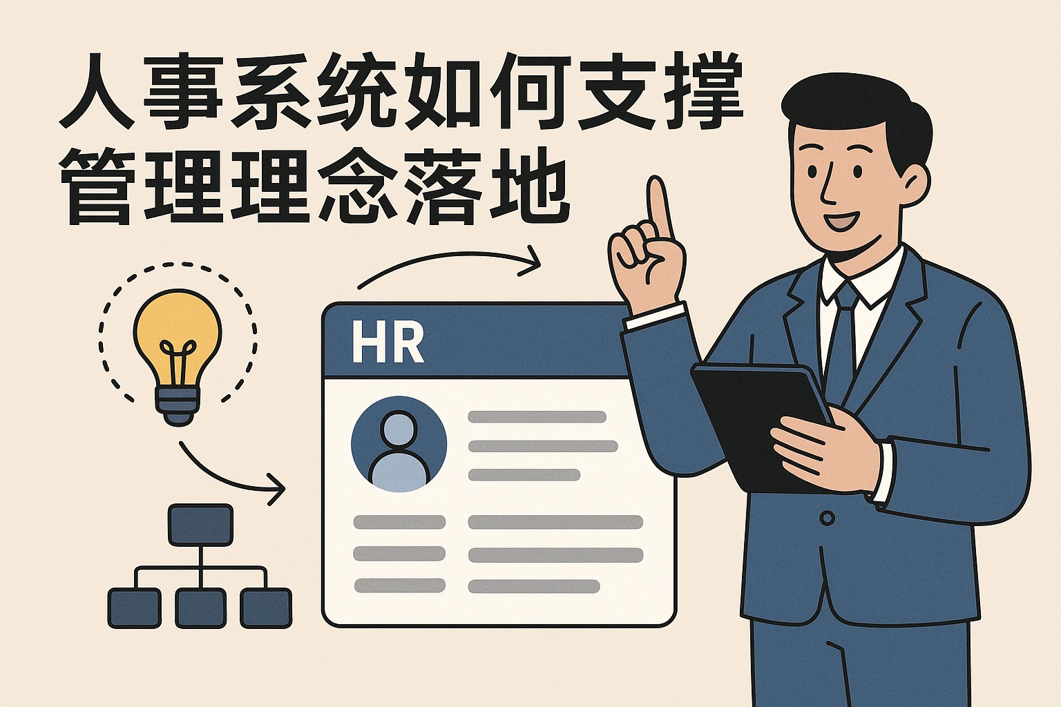 人事系统如何支撑管理理念落地