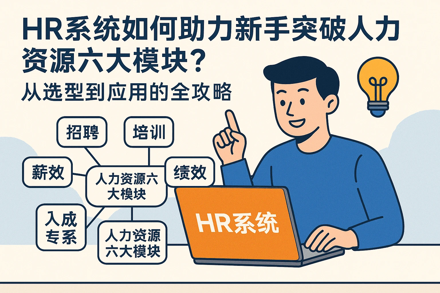HR系统如何助力新手突破人力资源六大模块？从选型到应用的全攻略
