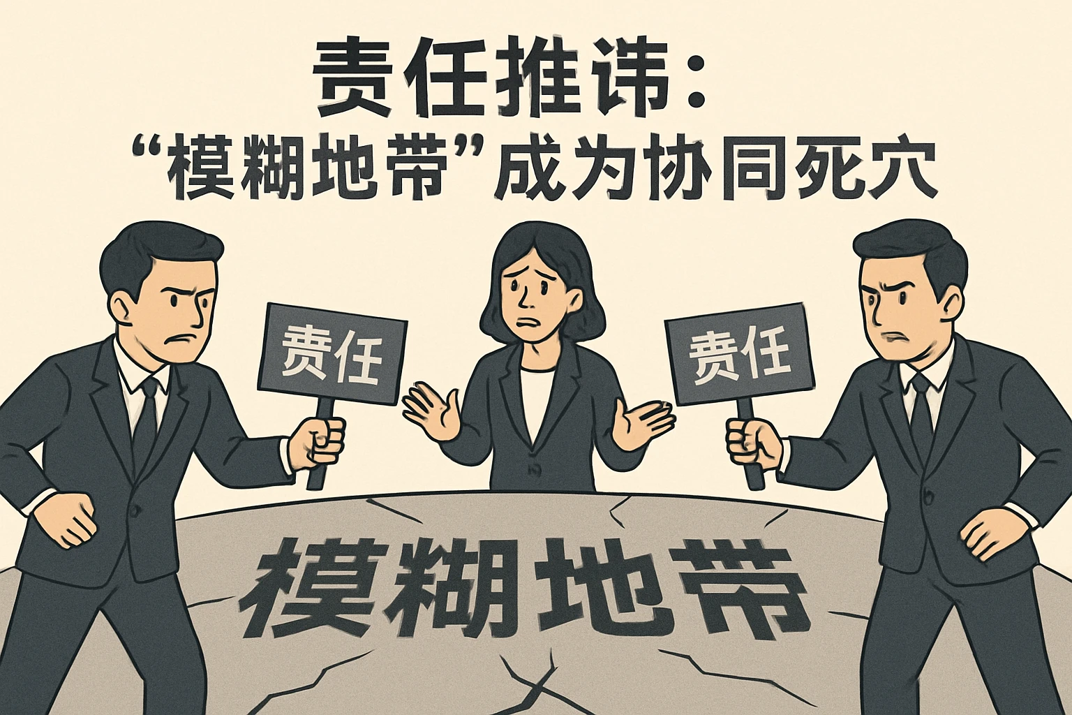 2. 责任推诿：“模糊地带”成为协同死穴