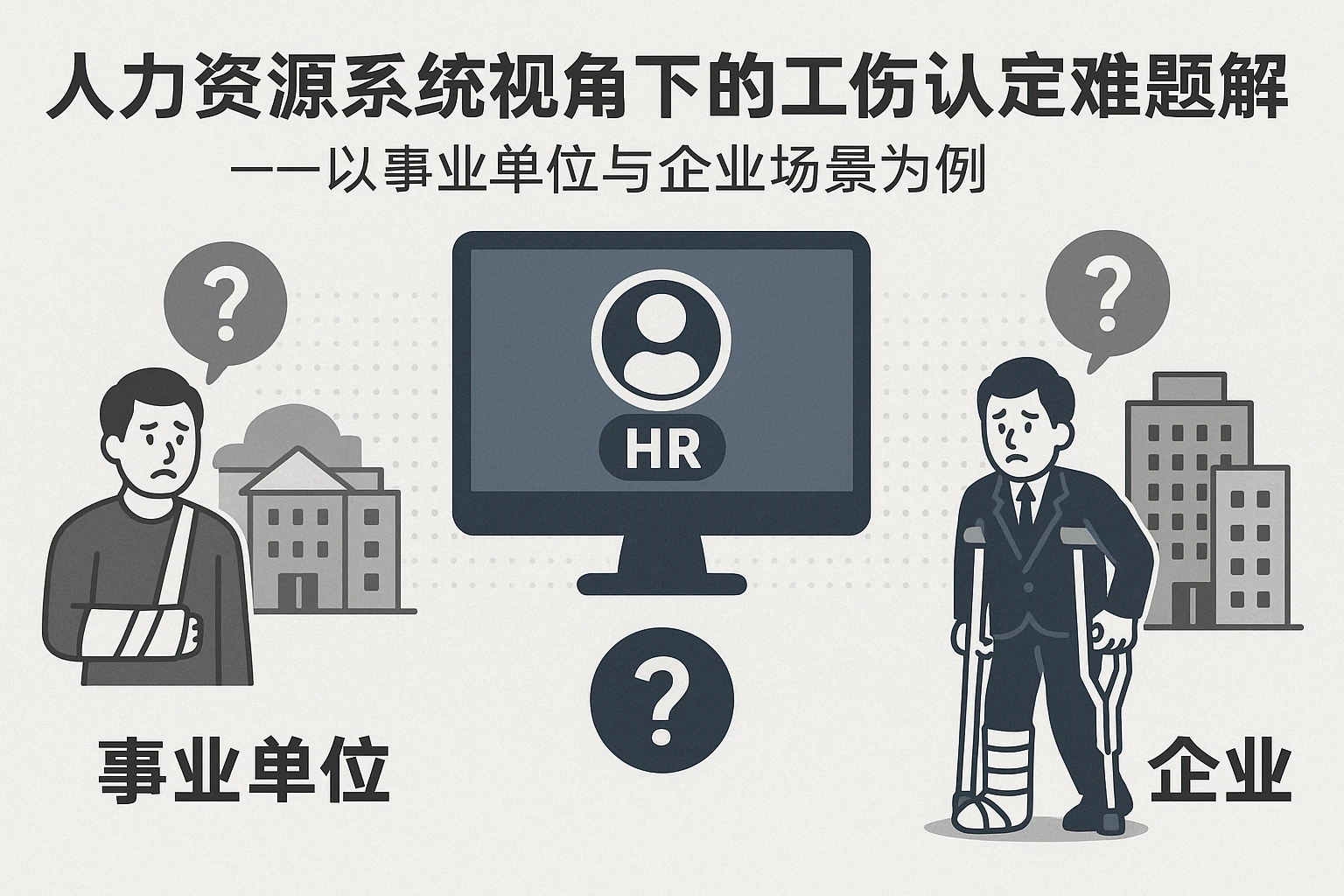 人力资源系统视角下的工伤认定难题解析——以事业单位与企业场景为例