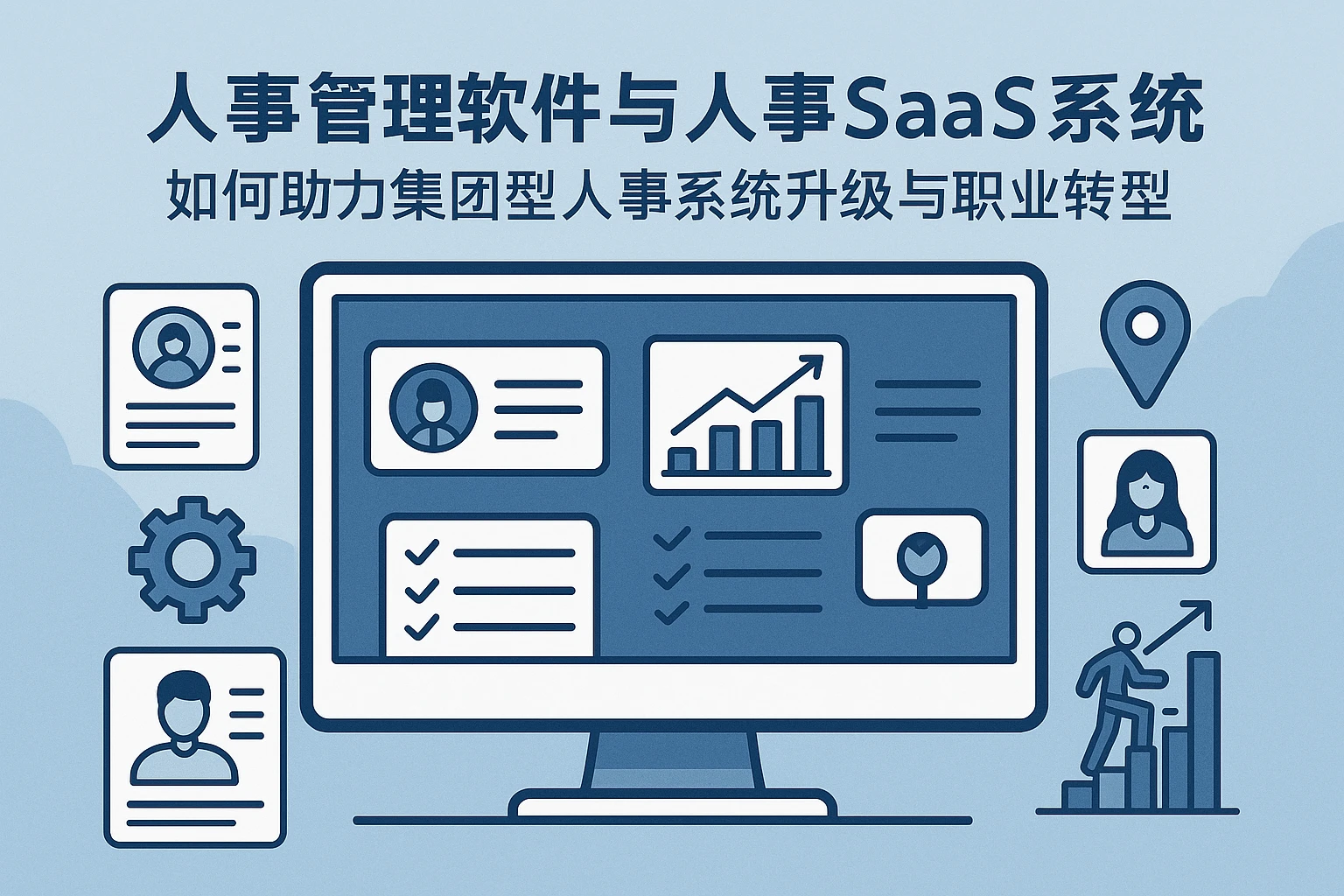 人事管理软件与人事SaaS系统如何助力集团型人事系统升级与职业转型