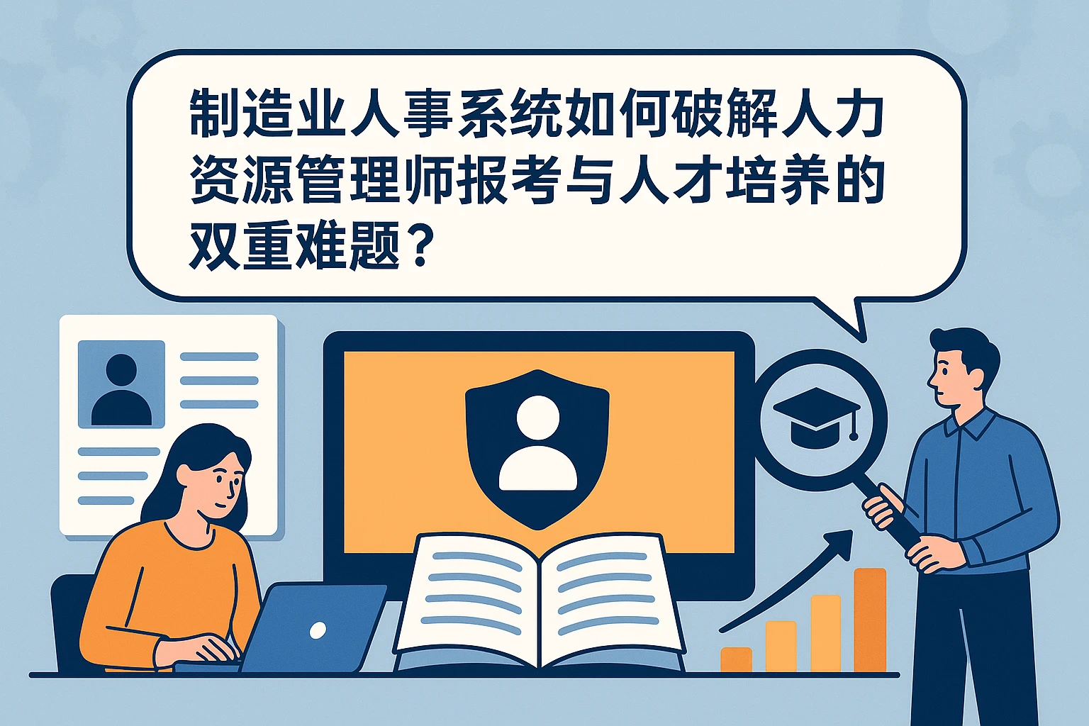 制造业人事系统如何破解人力资源管理师报考与人才培养的双重难题？