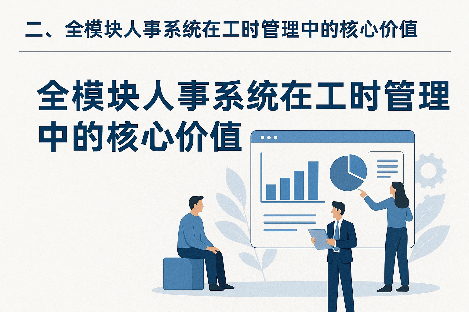 二、全模块人事系统在工时管理中的核心价值
