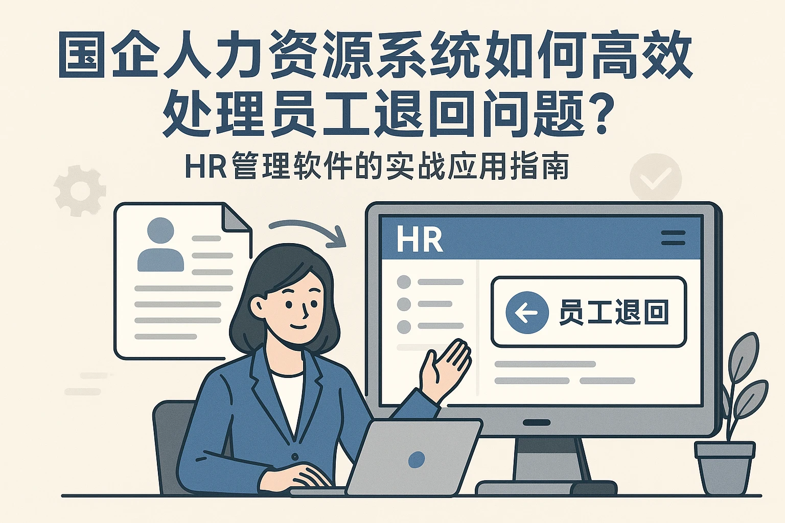 国企人力资源系统如何高效处理员工退回问题?HR管理软件的实战应用指南