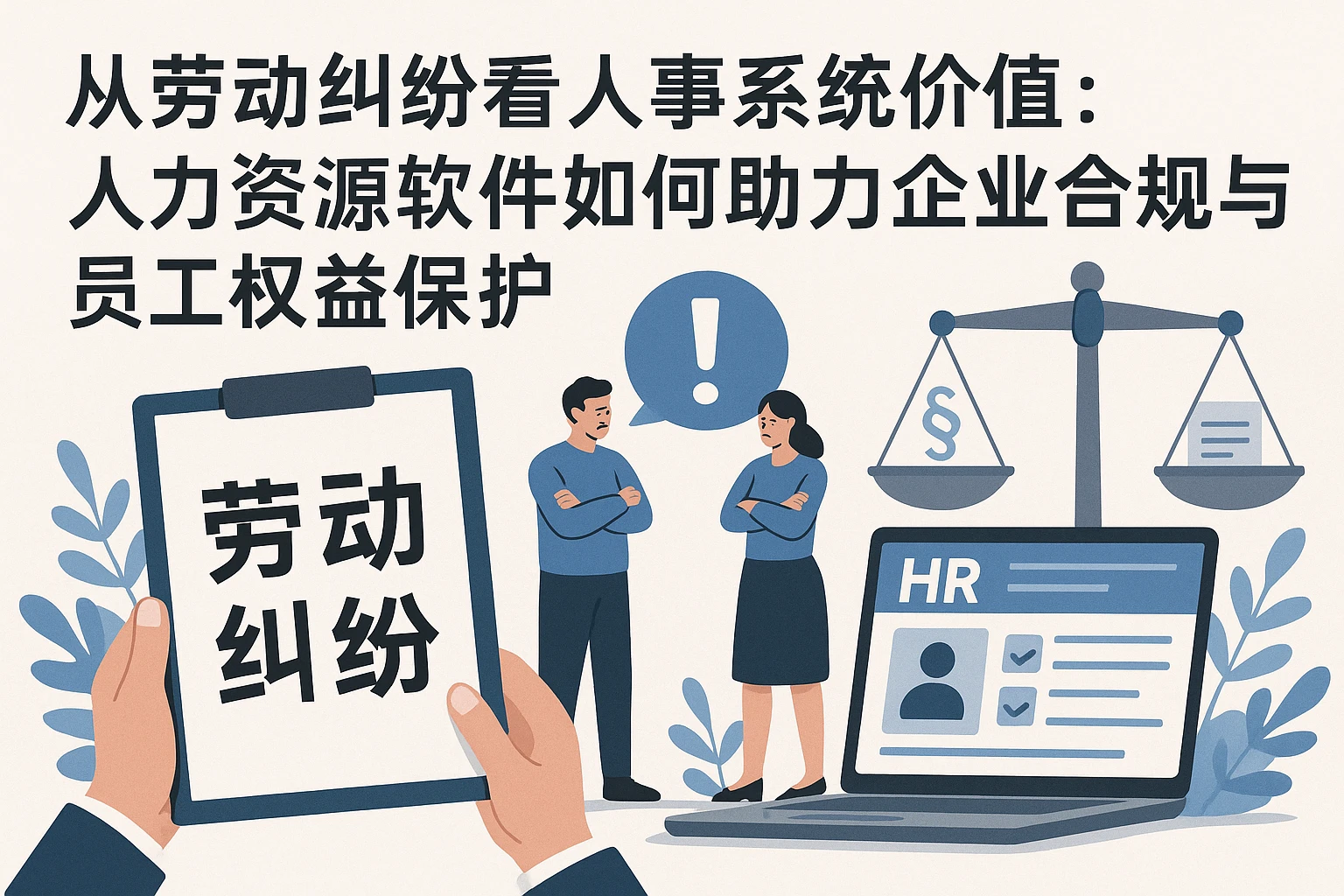 从劳动纠纷看人事系统价值:人力资源软件如何助力企业合规与员工权益保护