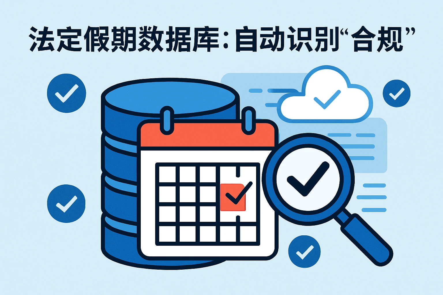 2. 法定假期数据库：自动识别“合规节点”