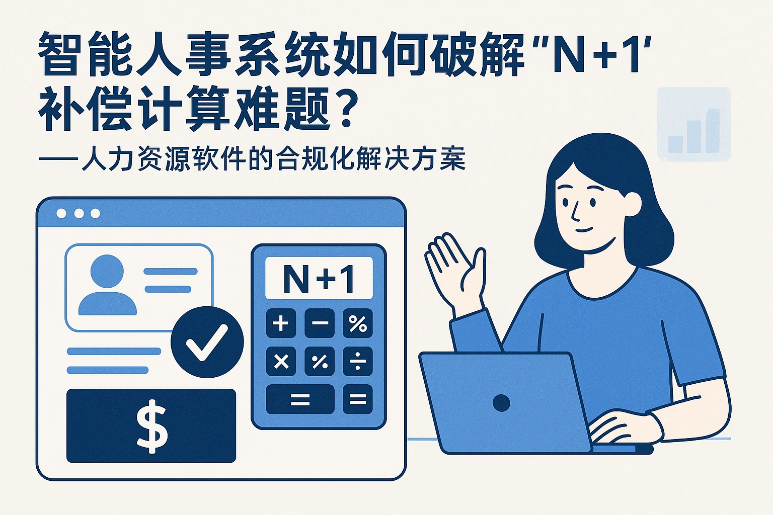 智能人事系统如何破解“N+1”补偿计算难题?——人力资源软件的合规化解决方案