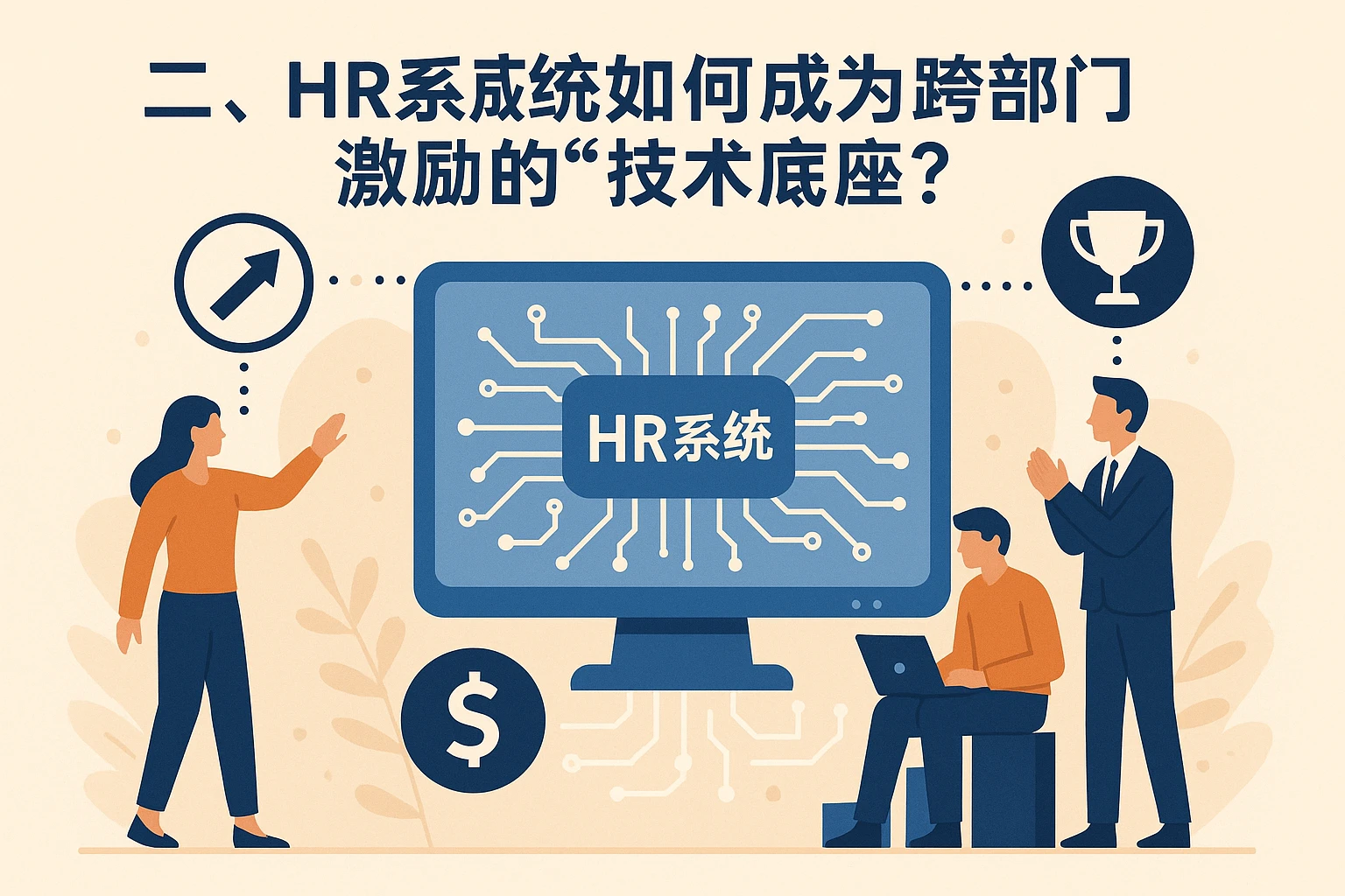 二、HR系统如何成为跨部门激励的“技术底座”?