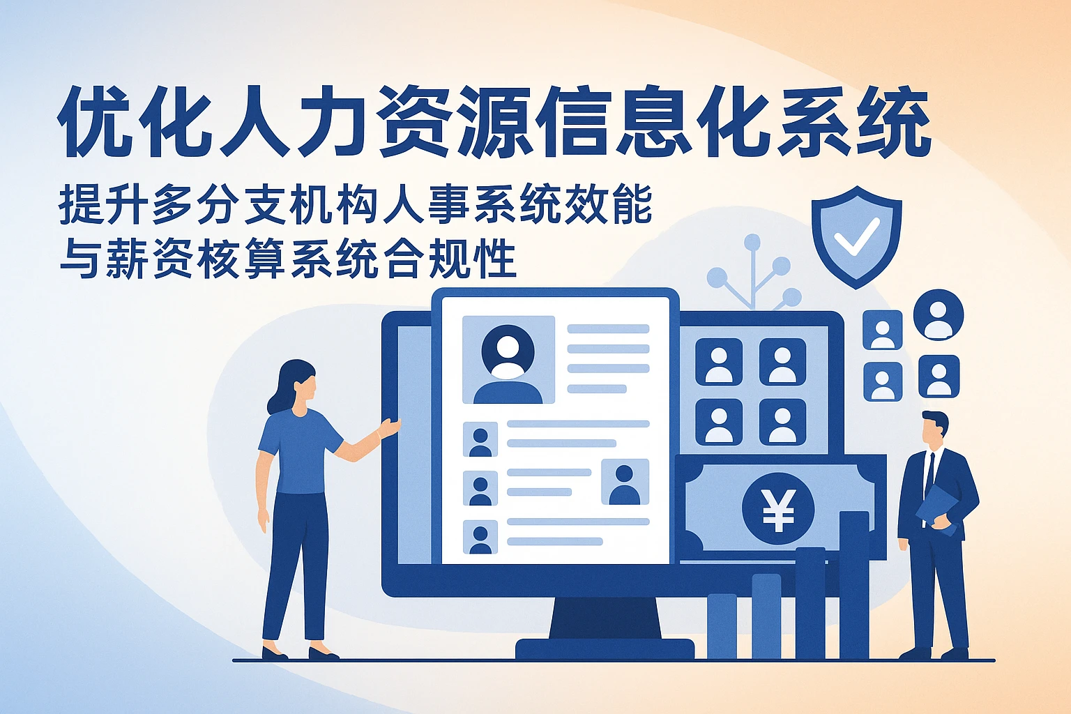优化人力资源信息化系统,提升多分支机构人事系统效能与薪资核算系统合规性