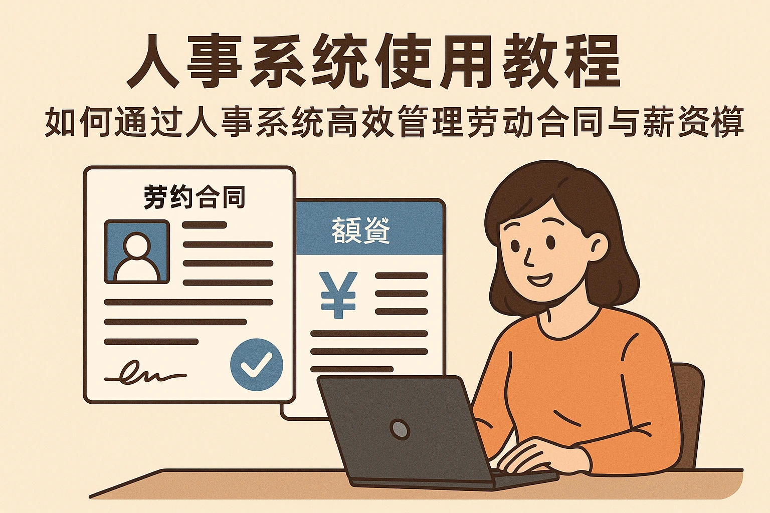 人事系统使用教程：如何通过人事系统高效管理劳动合同与薪资核算