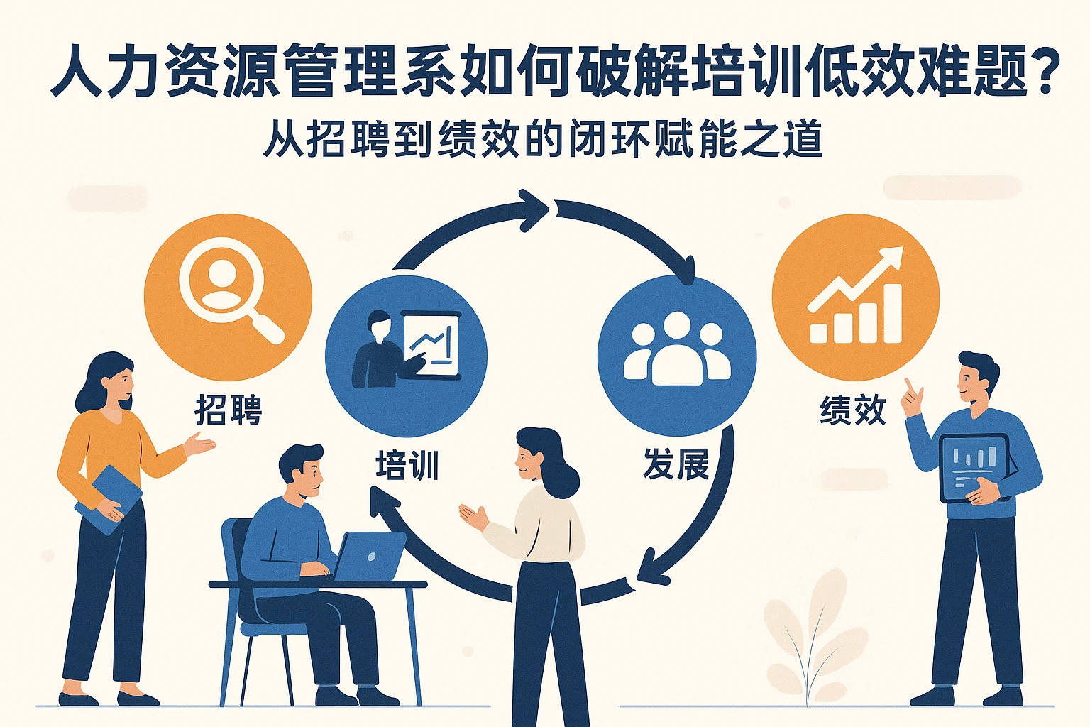 人力资源管理系统如何破解培训低效难题？从招聘到绩效的闭环赋能之道