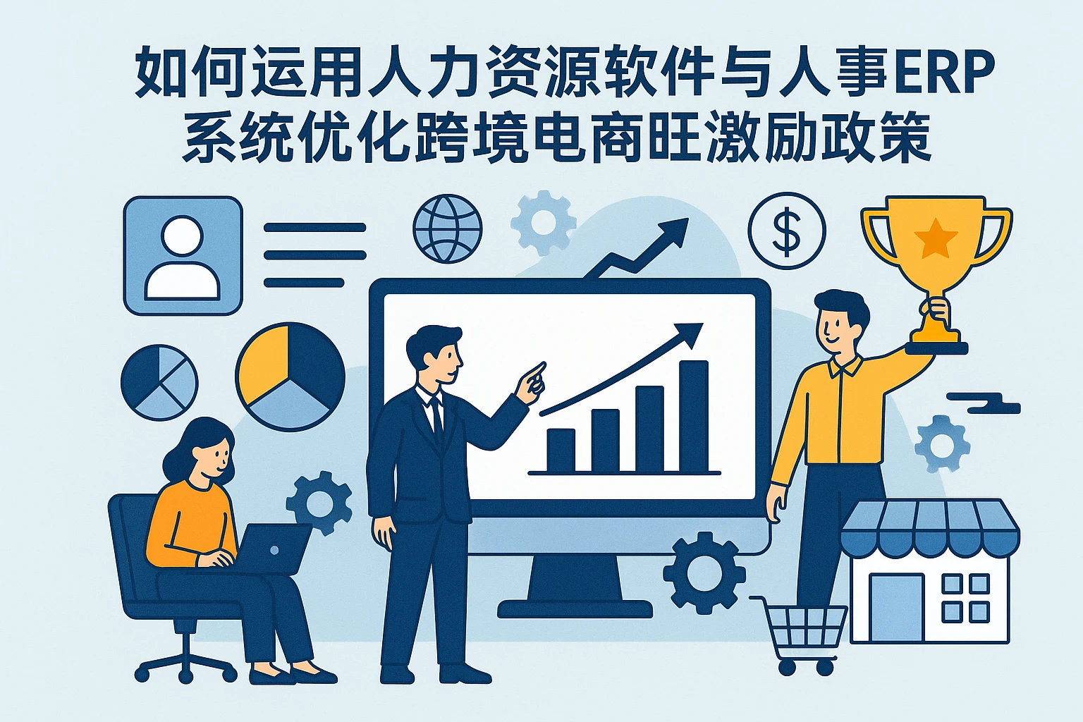 如何运用人力资源软件与人事ERP系统优化跨境电商旺季激励政策
