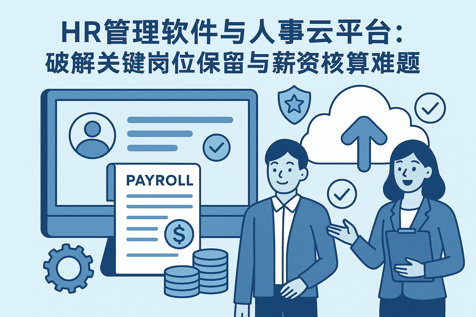 HR管理软件与人事云平台：破解关键岗位保留与薪资核算难题