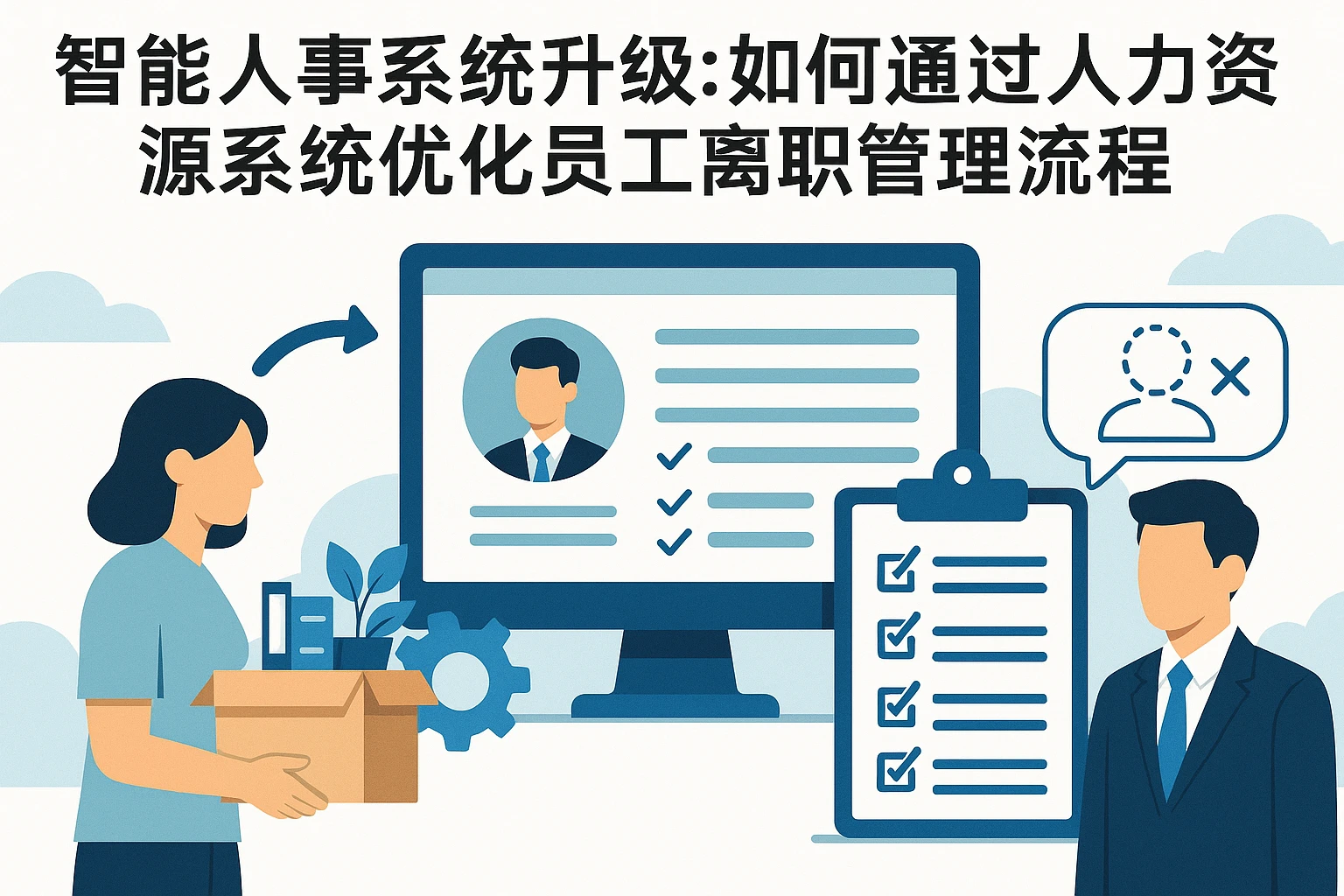 智能人事系统升级:如何通过人力资源系统优化员工离职管理流程