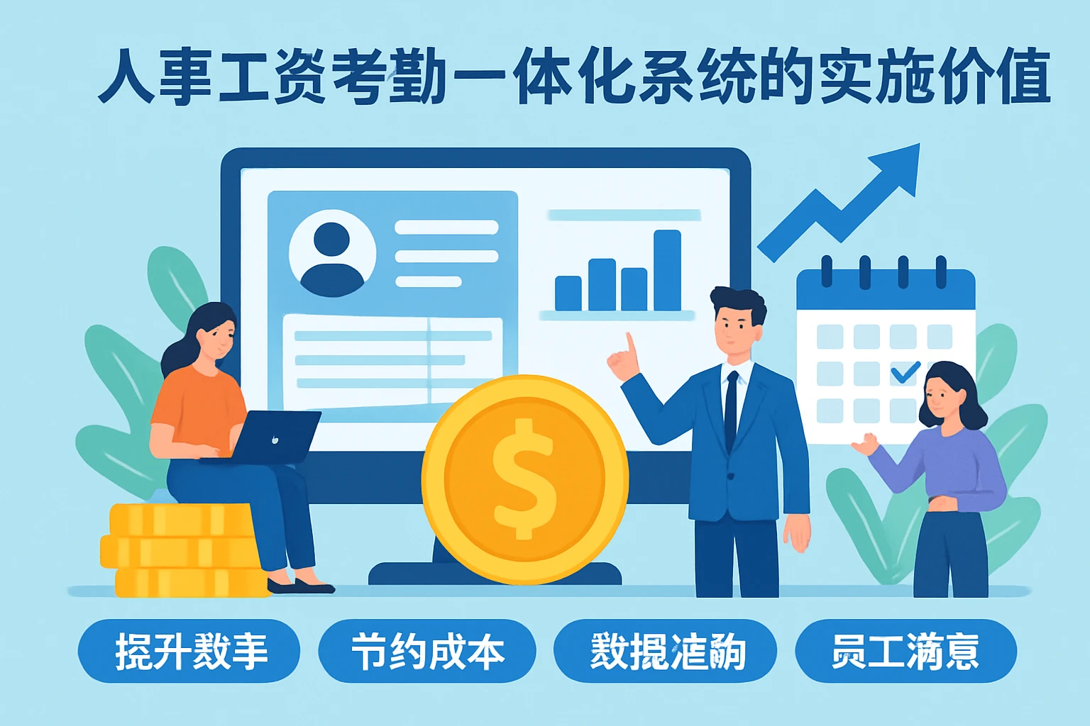 人事工资考勤一体化系统的实施价值
