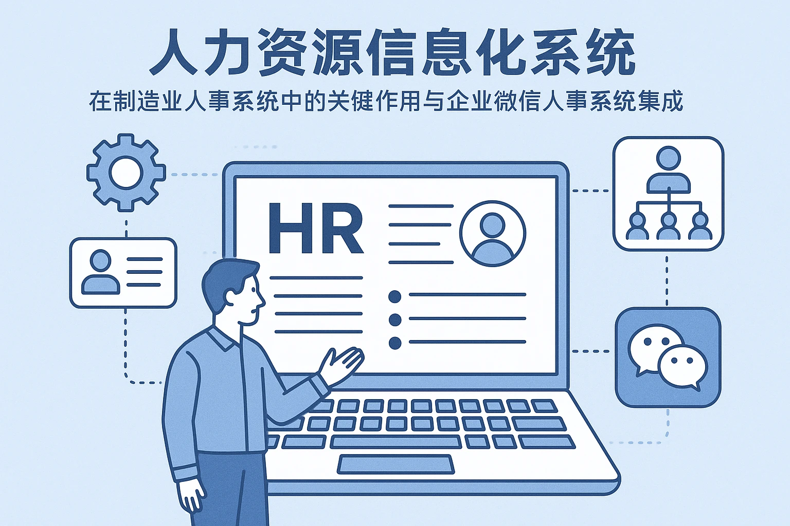 人力资源信息化系统在制造业人事系统中的关键作用与企业微信人事系统集成