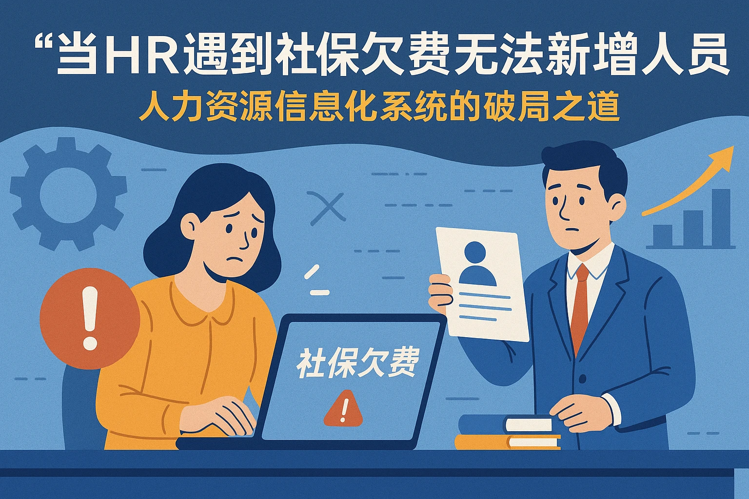 当HR遇到社保欠费无法新增人员：人力资源信息化系统的破局之道