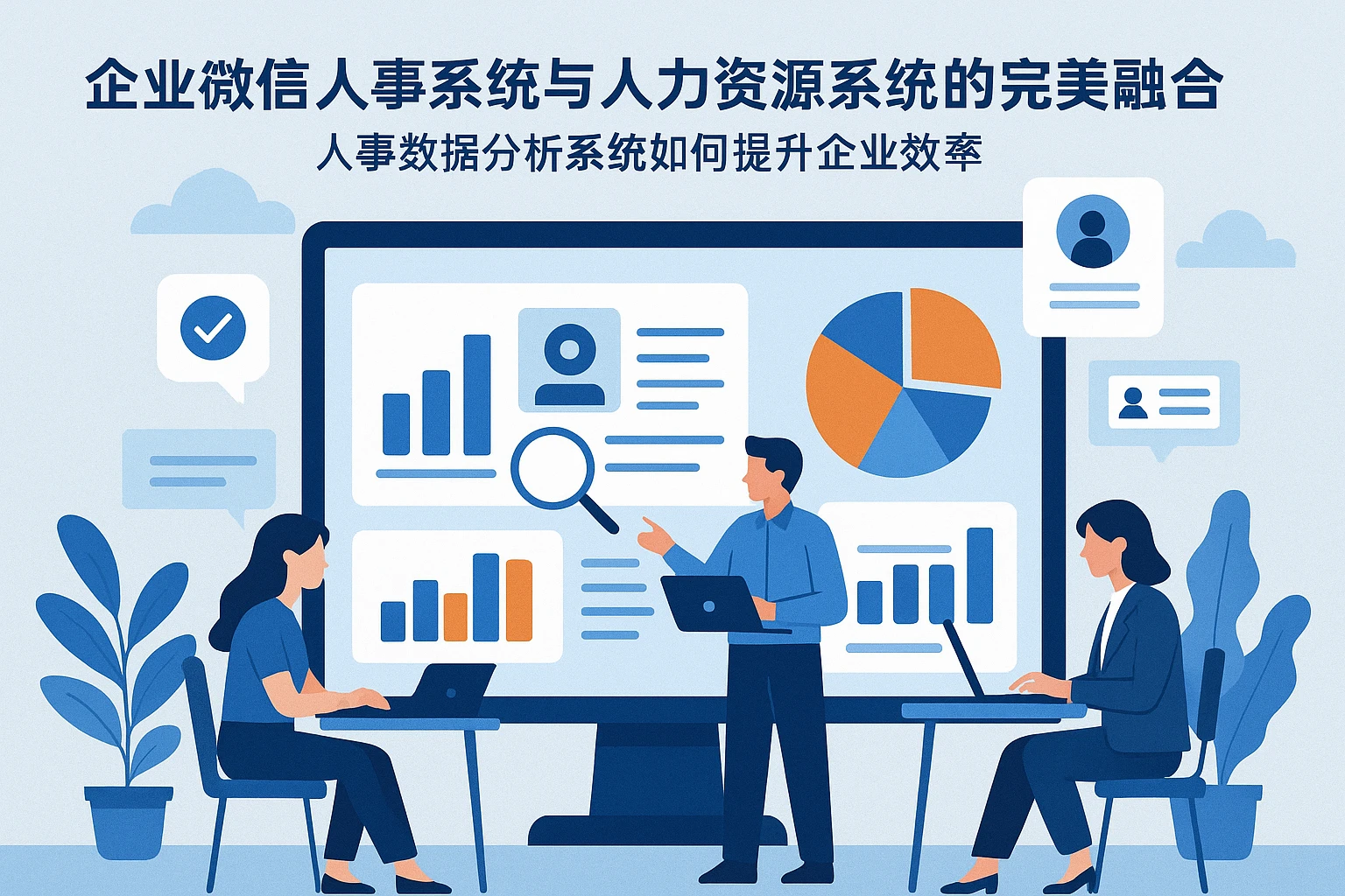 企业微信人事系统与人力资源系统的完美融合:人事数据分析系统如何提升企业效率