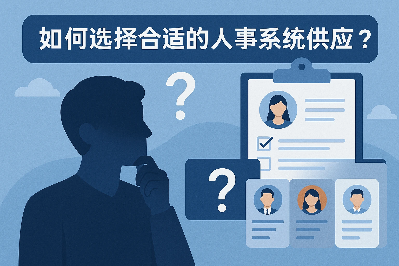如何选择合适的人事系统供应商
