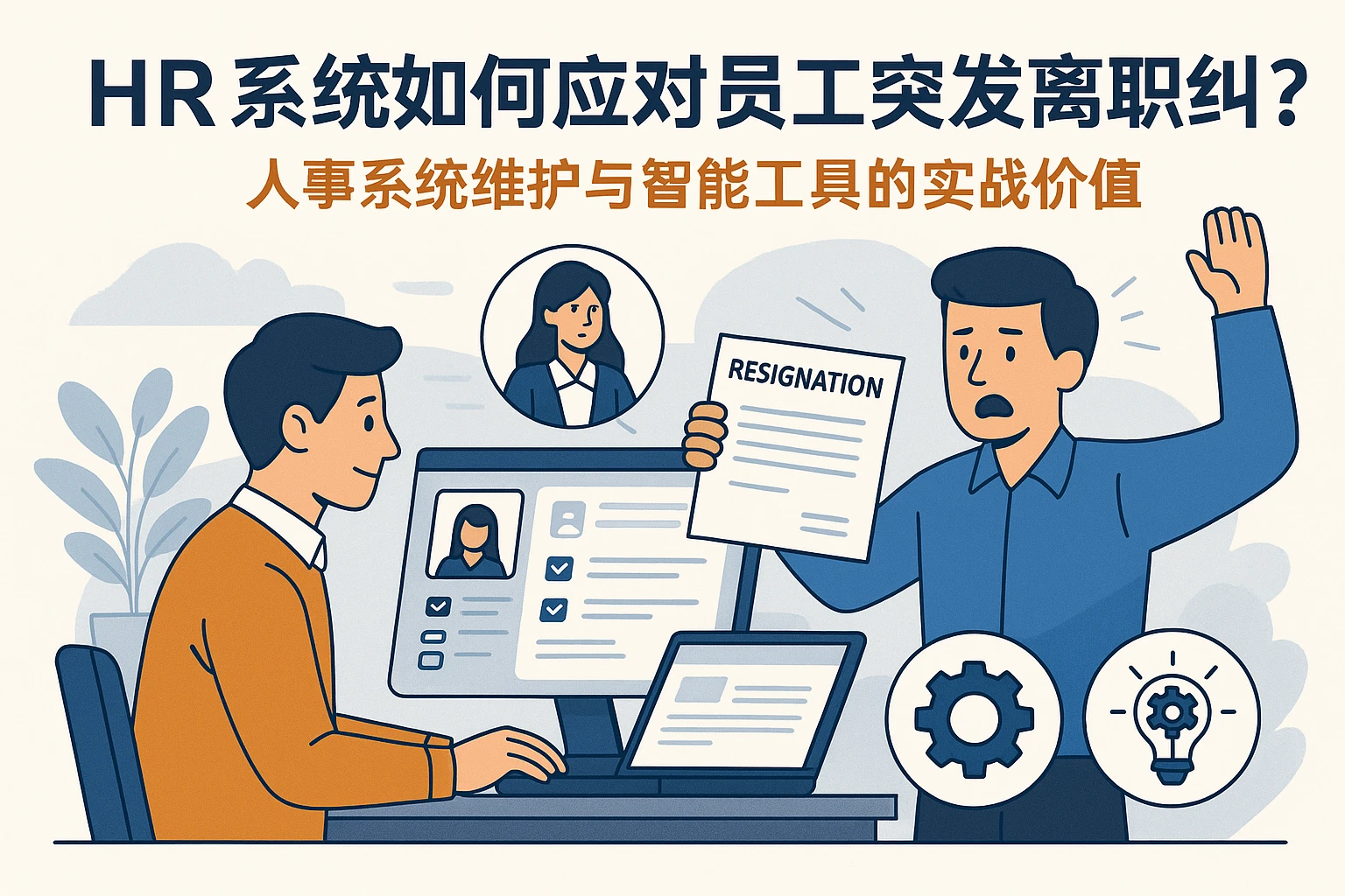 HR系统如何应对员工突发离职纠纷？人事系统维护与智能工具的实战价值