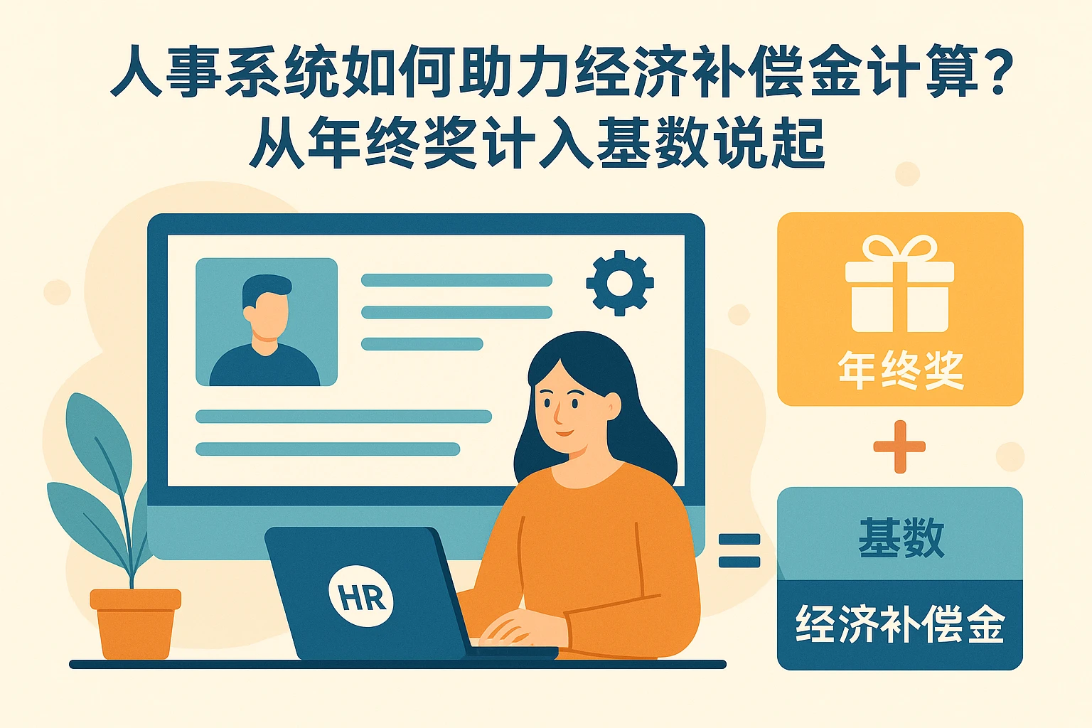 人事系统如何助力经济补偿金计算？从年终奖计入基数说起