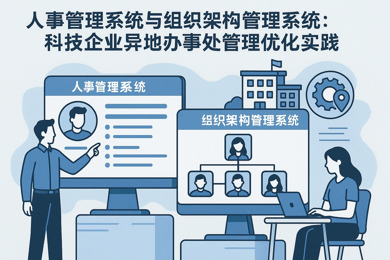 人事管理系统与组织架构管理系统:科技企业异地办事处管理优化实践