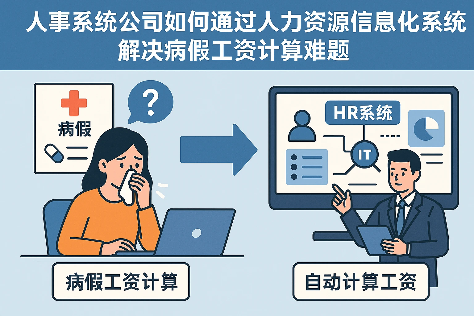 人事系统公司如何通过人力资源信息化系统解决病假工资计算难题