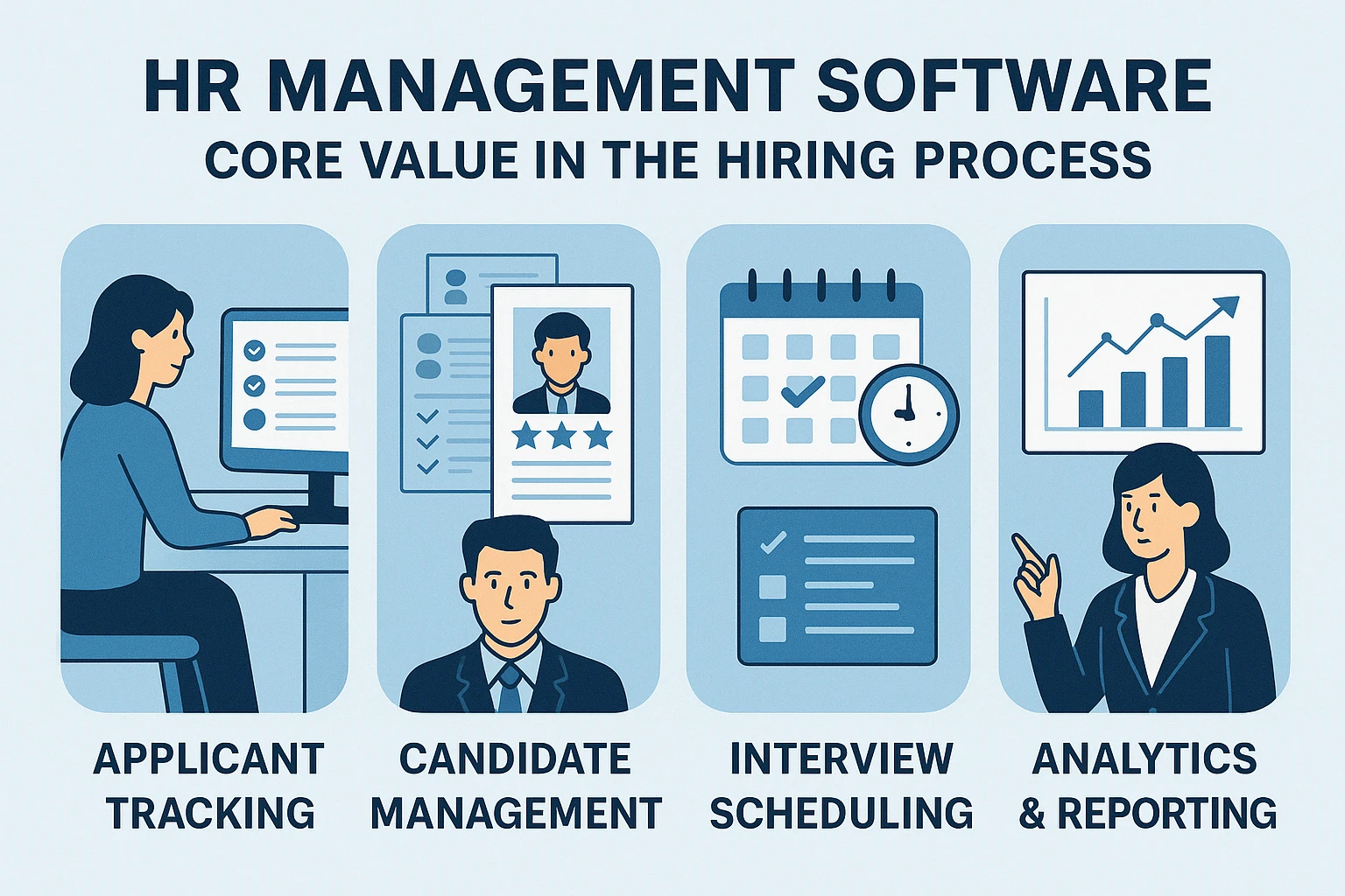 HR管理软件在招聘流程中的核心价值