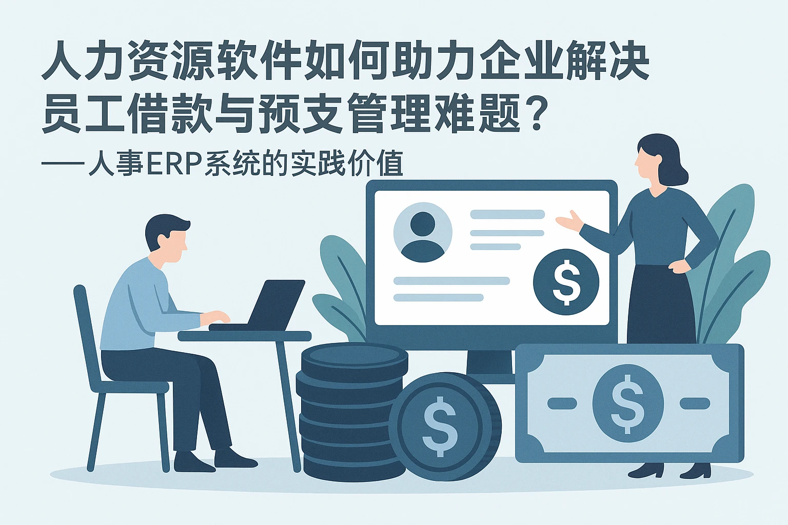 人力资源软件如何助力企业解决员工借款与预支管理难题？——人事ERP系统的实践价值