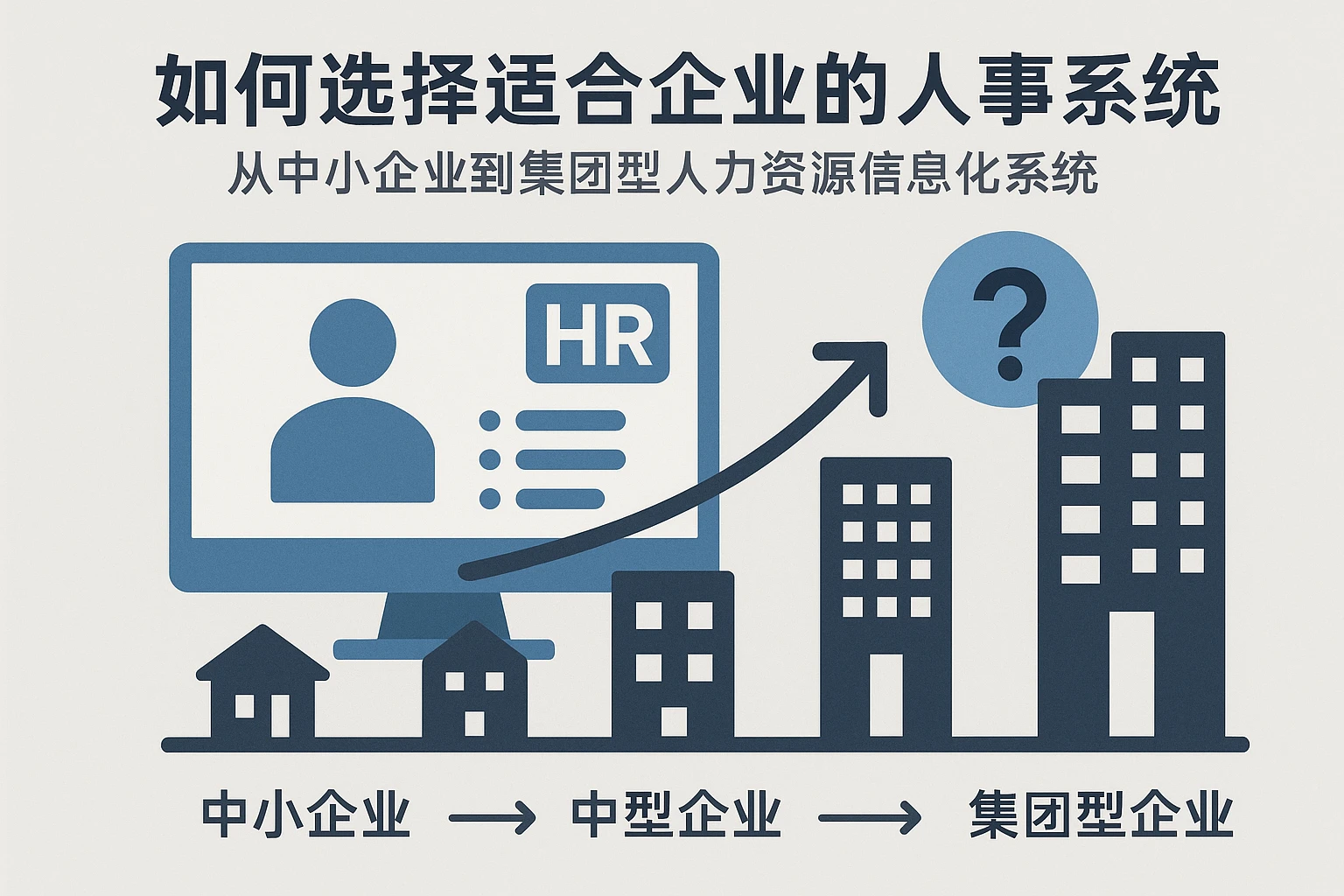 如何选择适合企业的人事系统：从中小企业到集团型人力资源信息化系统
