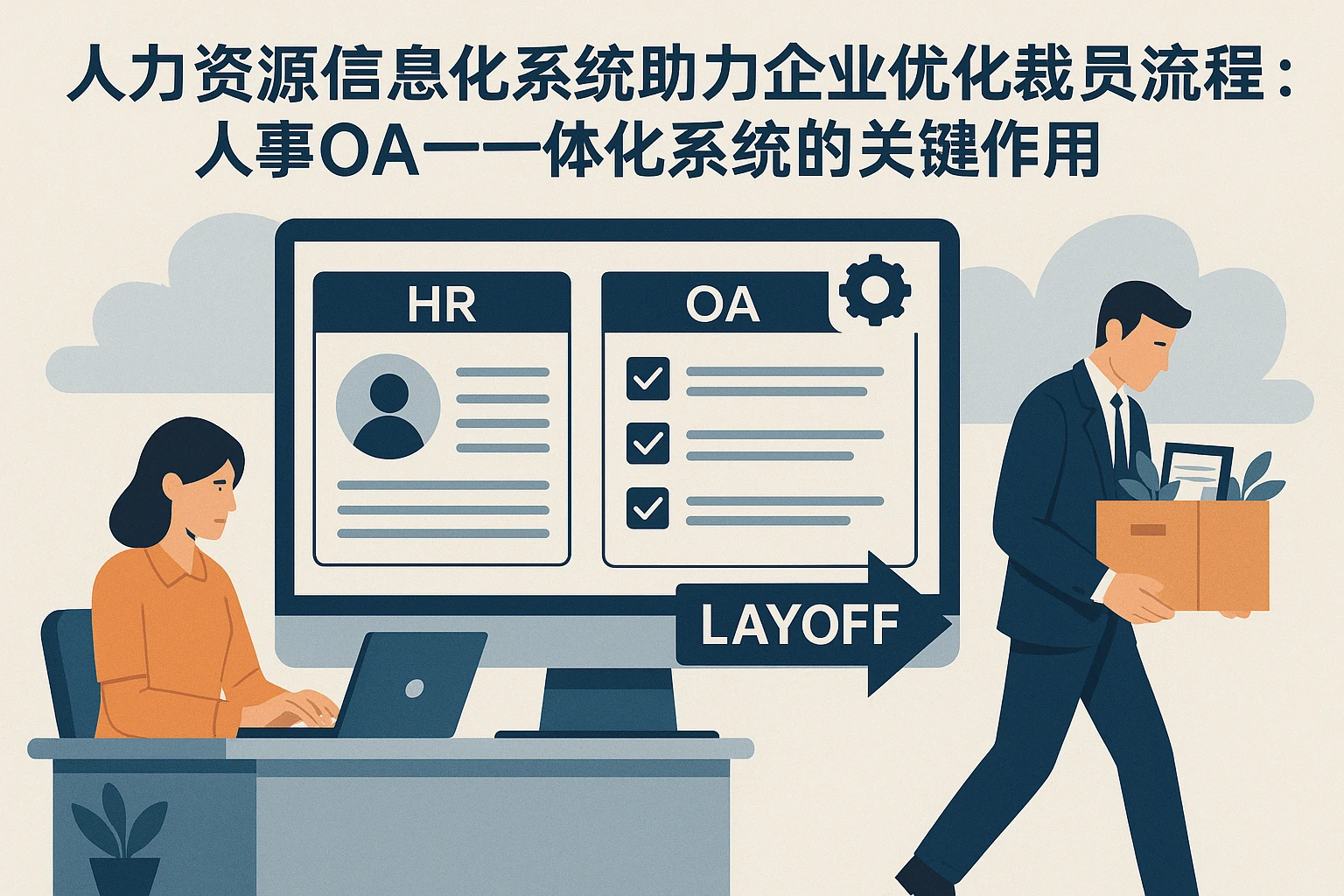 人力资源信息化系统助力企业优化裁员流程：人事OA一体化系统的关键作用