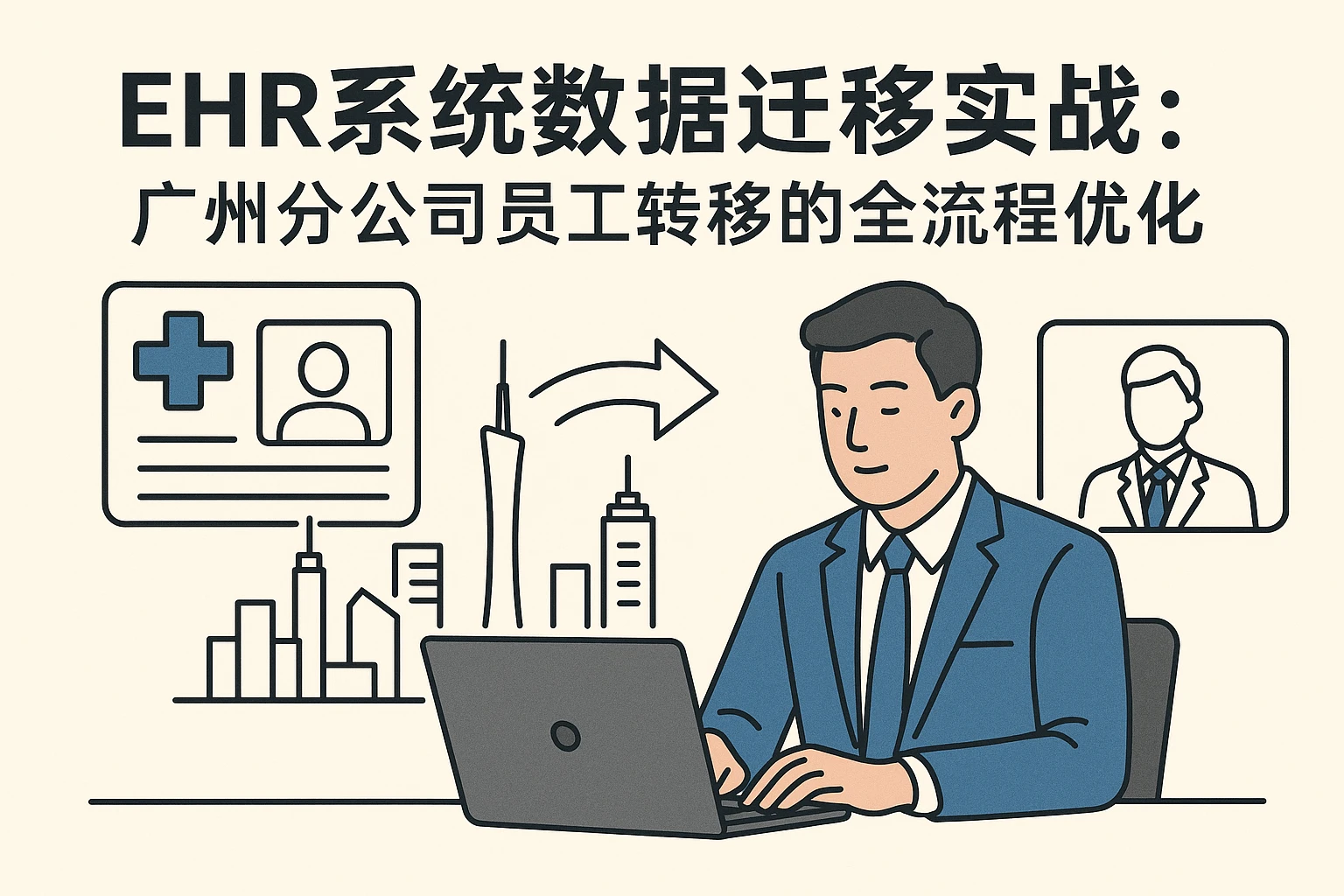 EHR系统数据迁移实战:广州分公司员工转移的全流程优化