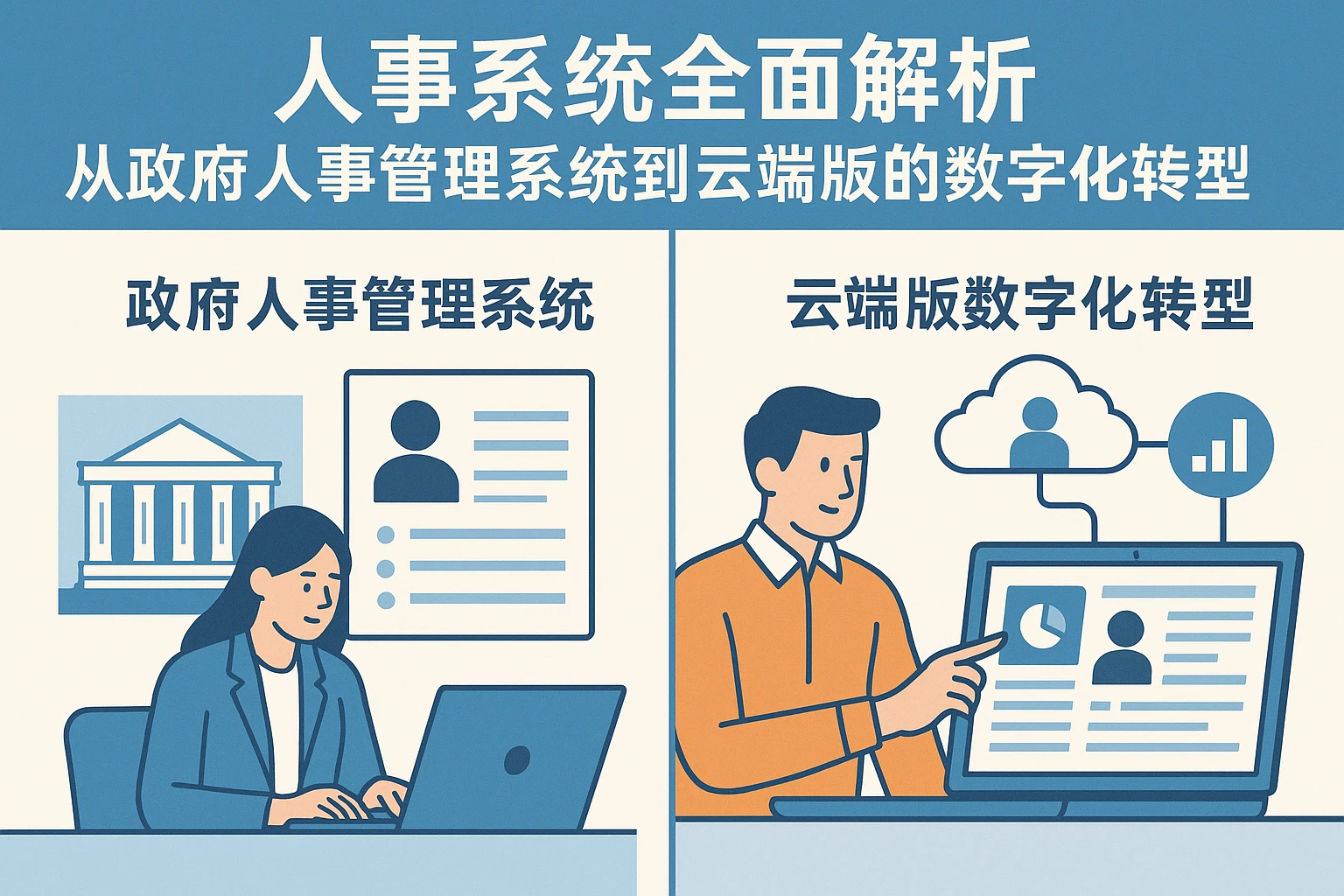 人事系统全面解析：从政府人事管理系统到云端版的数字化转型