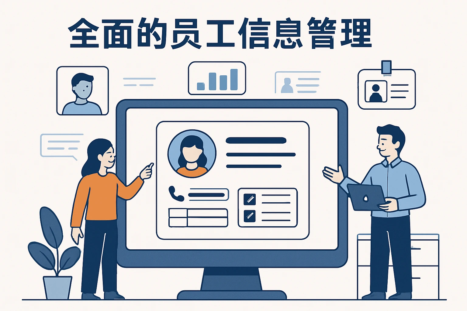 全面的员工信息管理