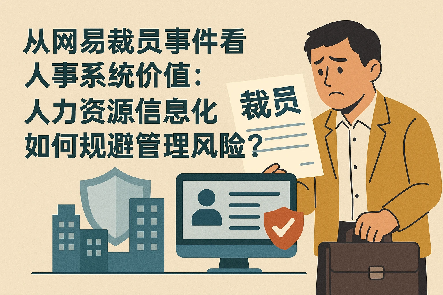从网易裁员事件看人事系统价值:人力资源信息化如何规避管理风险?