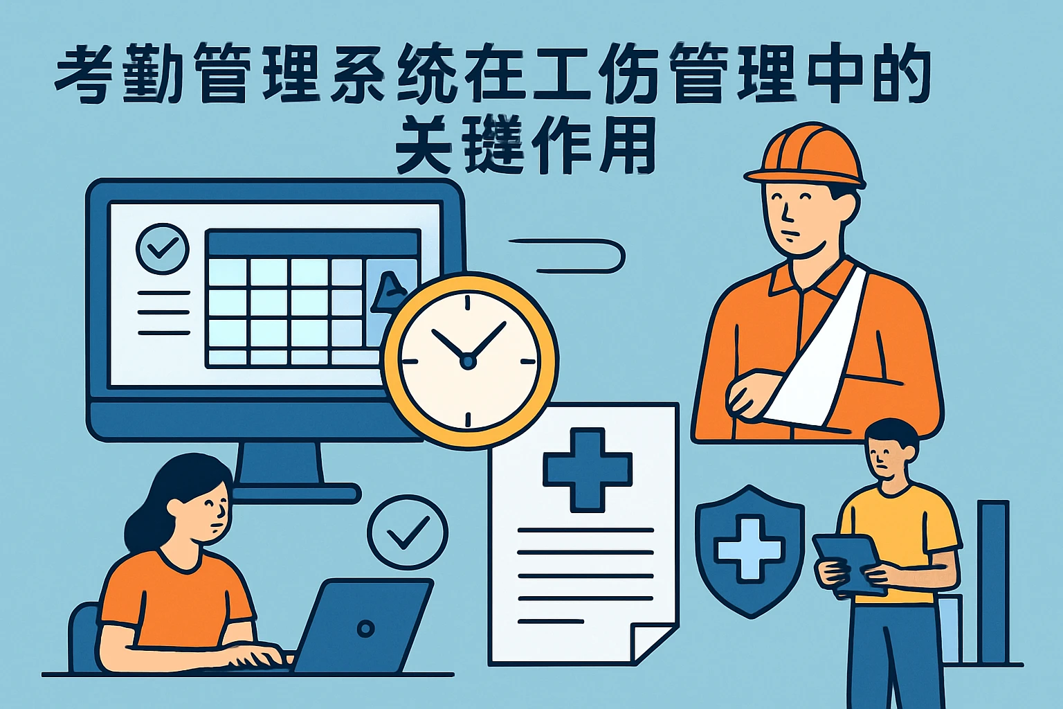考勤管理系统在工伤管理中的关键作用
