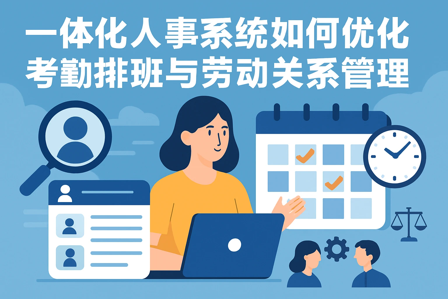 一体化人事系统如何优化考勤排班与劳动关系管理