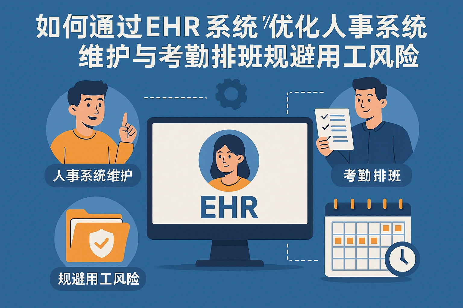 如何通过ehr系统优化人事系统维护与考勤排班规避用工风险