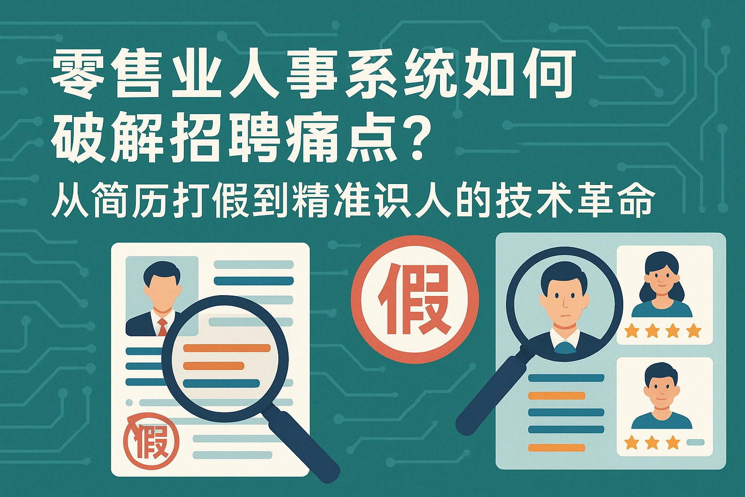 零售业人事系统如何破解招聘痛点？从简历打假到精准识人的技术革命