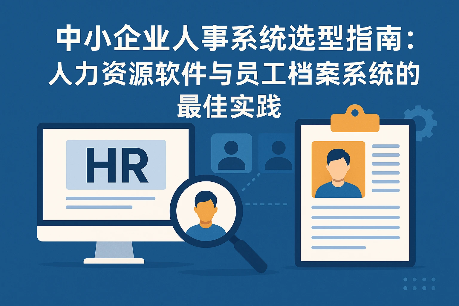 中小企业人事系统选型指南：人力资源软件与员工档案系统的最佳实践