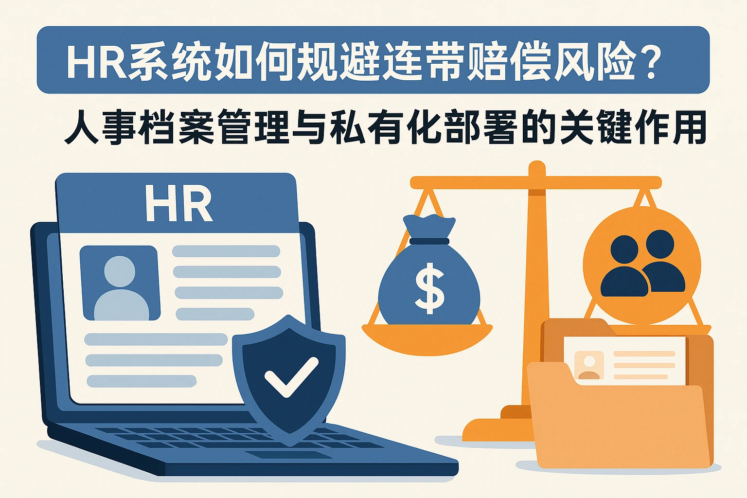 HR系统如何规避连带赔偿风险？人事档案管理与私有化部署的关键作用