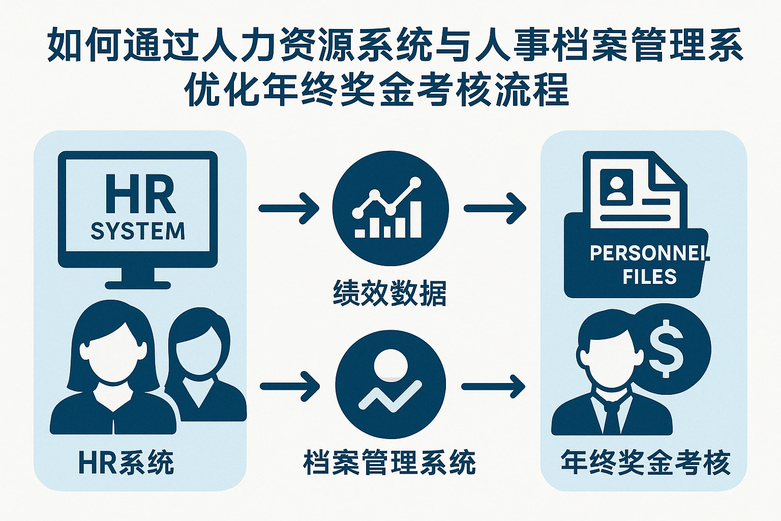 如何通过人力资源系统与人事档案管理系统优化年终奖金考核流程