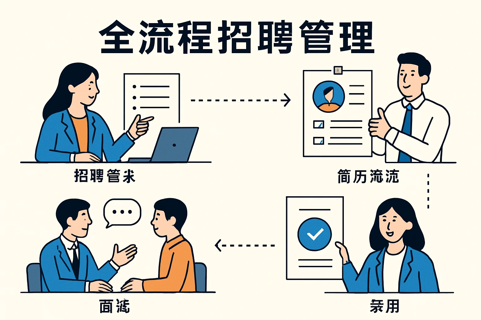 全流程招聘管理
